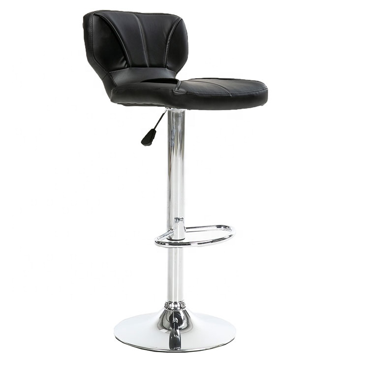 Adjustable modern leather bar chair furniture