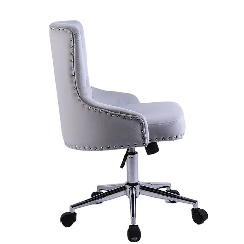 Hot Sale High Quality luxury modern velvet cover cheap swivel design office chair