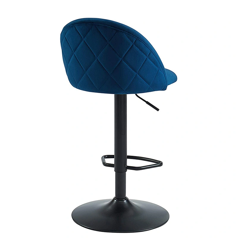 Luxury Nordic Velvet Modern Swivel Adjustable modern bar stools