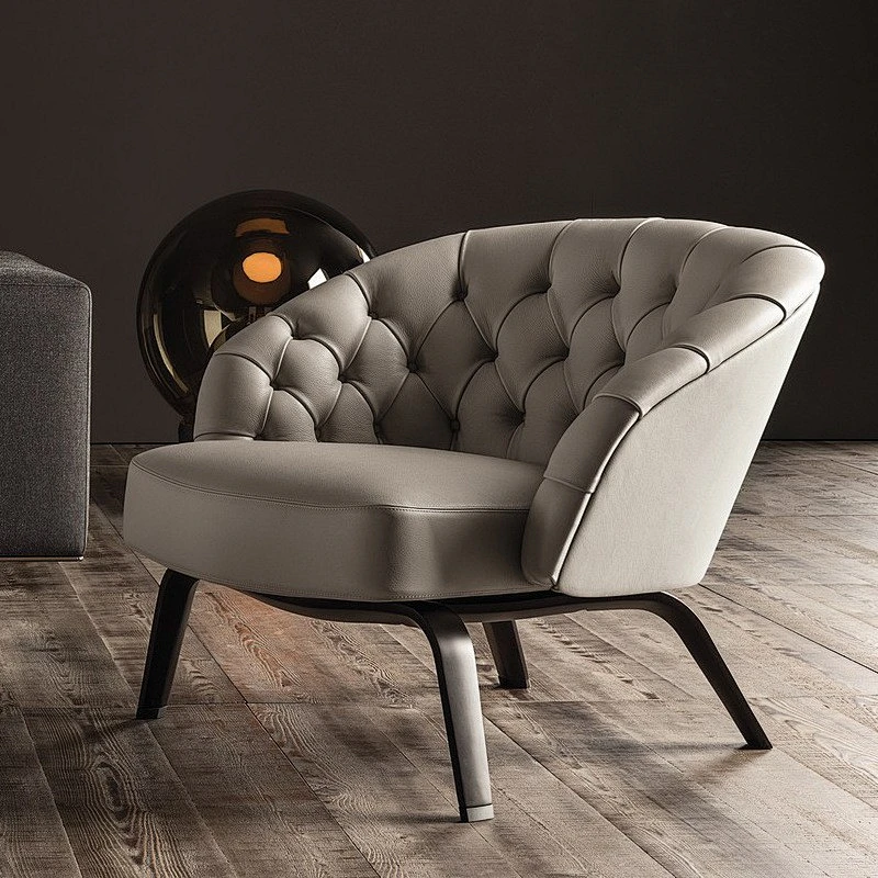 Tufted Leisure Modern Furniture Velvet Armchair sofa single chair