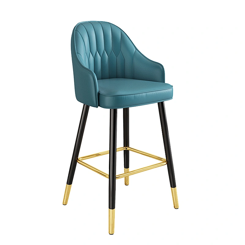 European fashion minimalist kitchen island bar stools