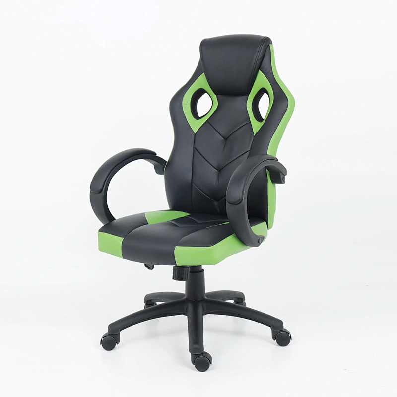 Orange Hot Sale Black Fixed Armrest computer china wholesale gaming chair