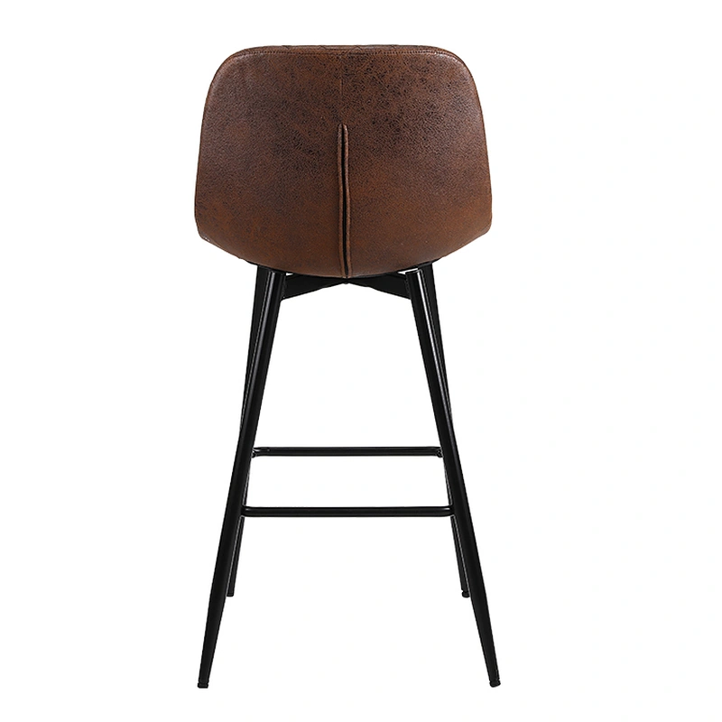 Distressed Bar Stool with Shabby Chic Look