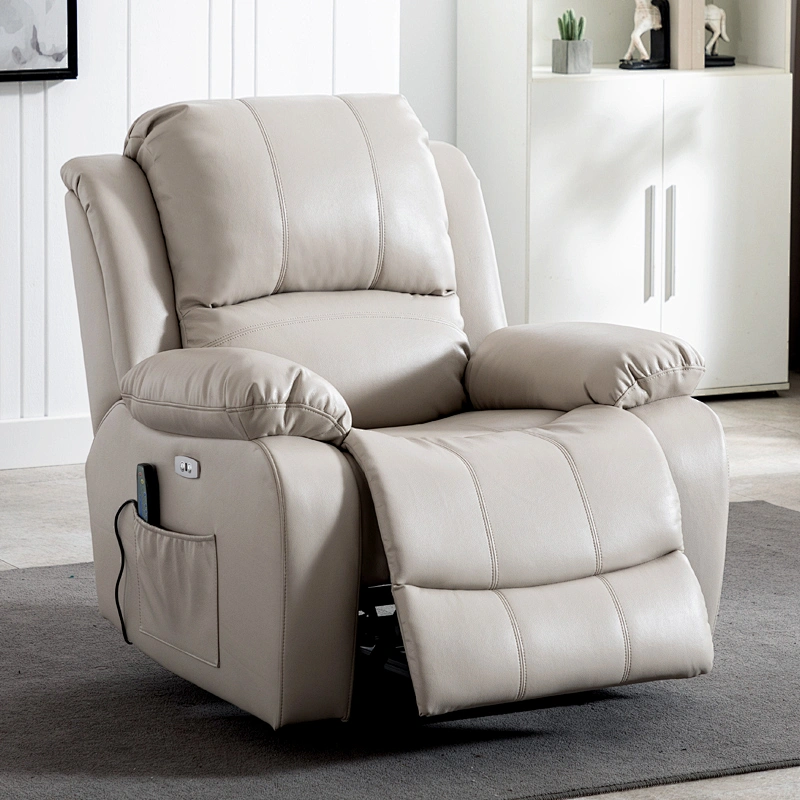 Contemporary living room electric power recliner sofa