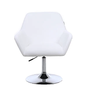 Most popular  salon furniture white Stainless Steel Barber salon Chairs