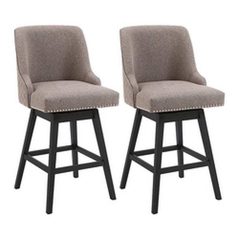 High back kitchen bar chair for breakfast living room furniture wholesaler