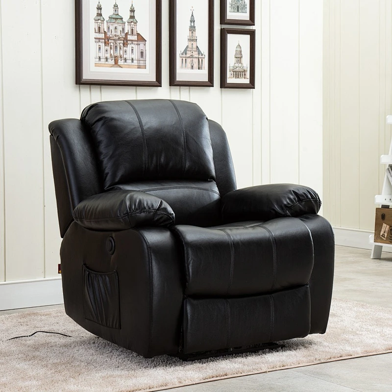 Contemporary living room electric power recliner sofa