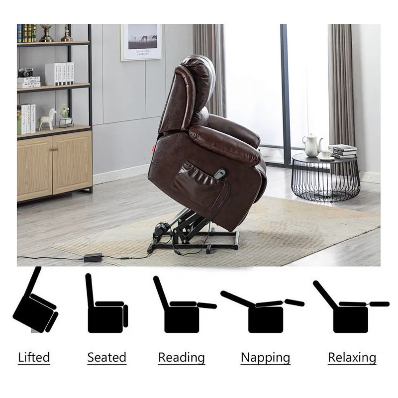 Italian Whole Sofa Living Room Furniture theater latest genuine leather recliner sofa set