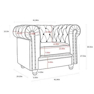 Wholesale Modern Hotel Restaurant nordic lounge sofa chair single