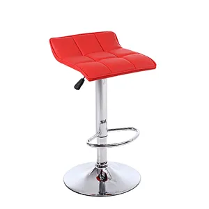 High End Luxury cheap leather high chair bar stool