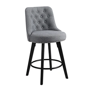 High-Back Bar Stool for Tall Counter Seating