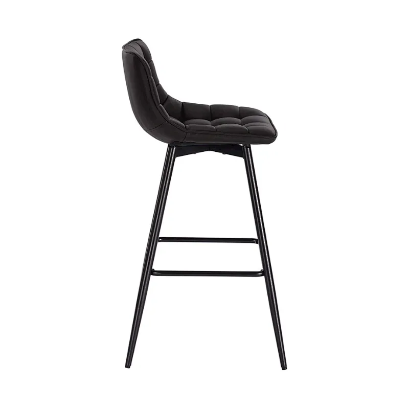 Bar Chairs Tall Antique Industrial Vintage Rustic Back Kitchen Leather Fabric Modern Swivel Wooden Cheap High Stool Bar Chairs