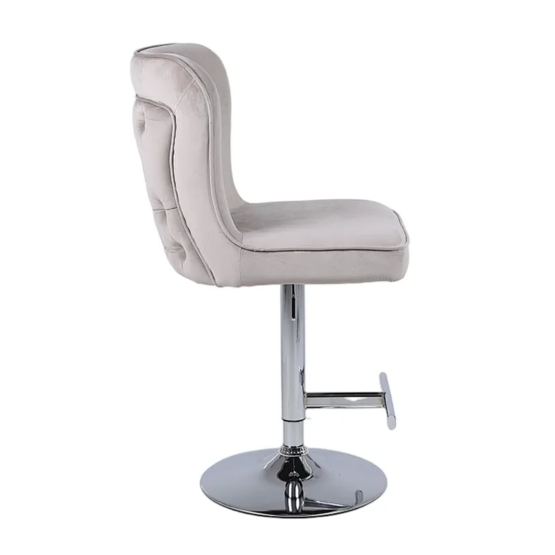 Factory directly selling Luxury Commercial Furniture modern swivel adjustable bar chairs