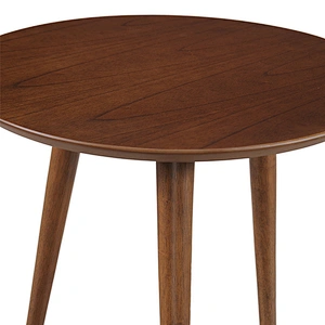 Solid Wood End Multi Nesting Side wooden round coffee table