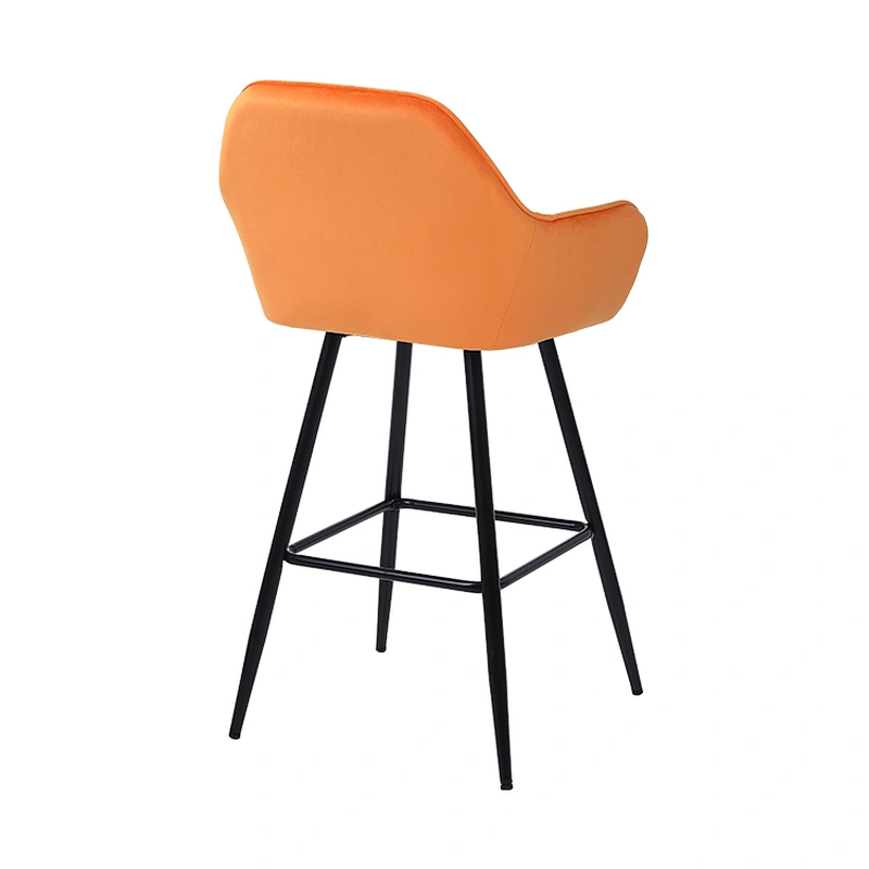 Modern velvet Bar Stool chair Furniture for Hotel Restaurant Bar home bar stools modern chair