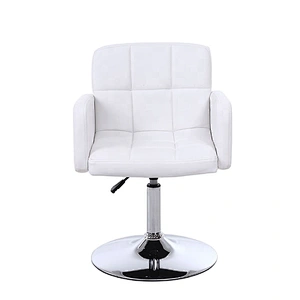 JIEMAX Adjustable Modern Latest beauty  high White hair Salon furniture  Barber shampoo Chair With Armrest