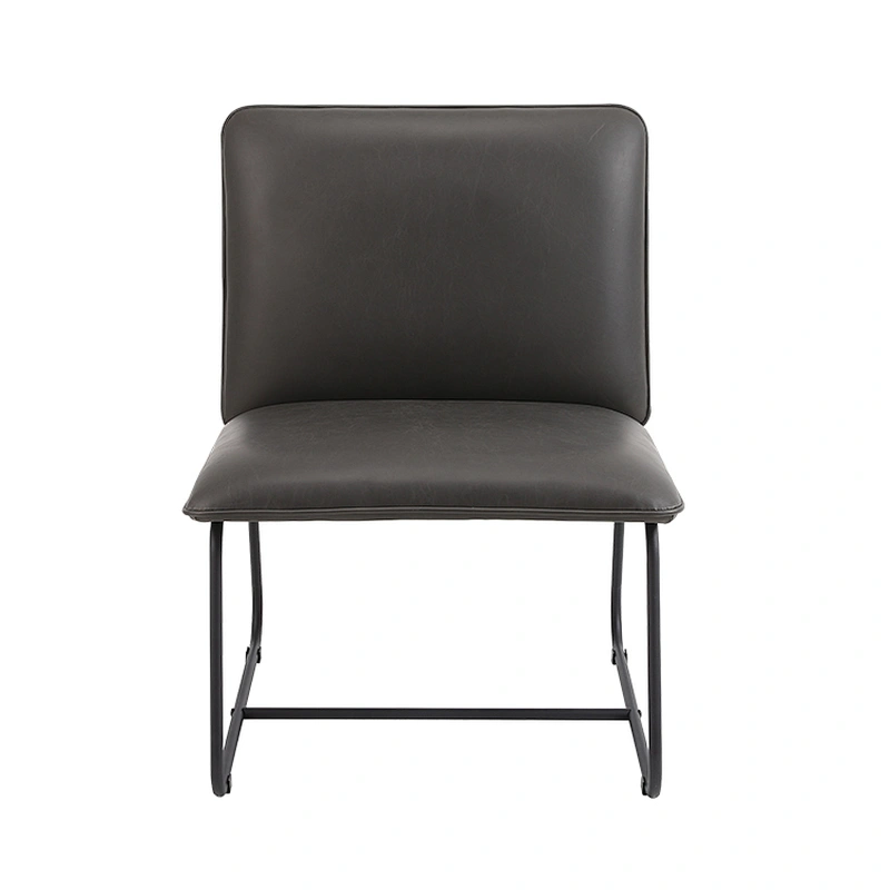 Modern Design Vintage Single Chair Home Furniture Living Room  Leather Sofa Dining Chair