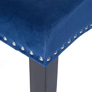 Luxury Design Restaurant Modern Fabric tufted antique cafe dining chair