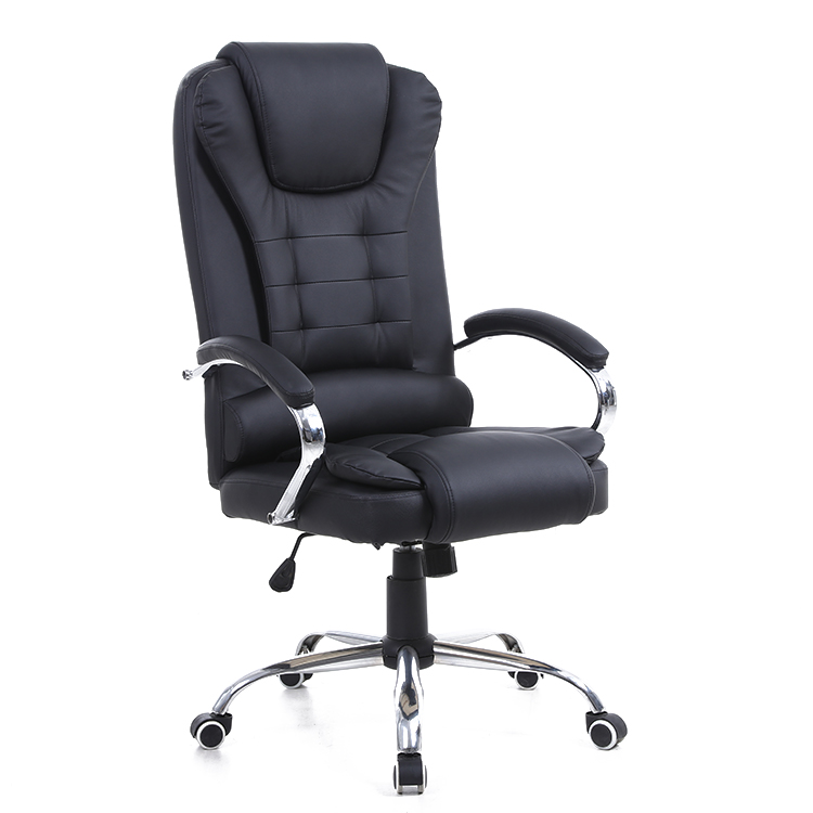 Custom modern rotating CEO executive high-back office chair