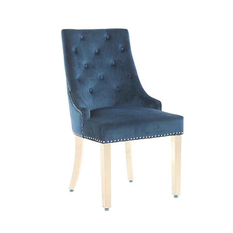 Modern Wholesale High End luxury nordic upholstered dining chair