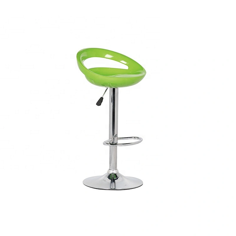 Modern Style ABS Adjustable Swivel Plastic Chair Bar Stool for Sale
