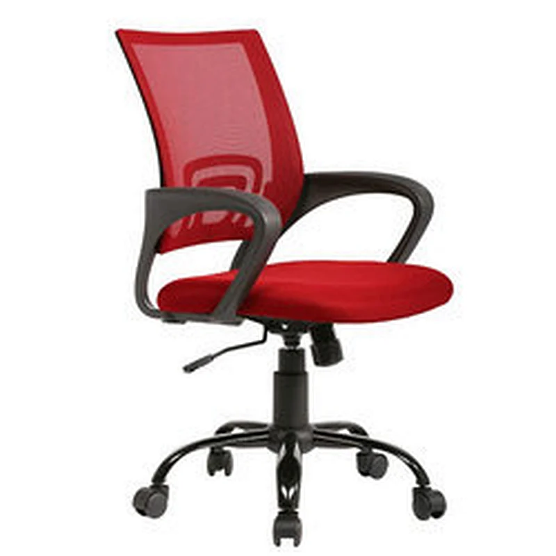 Good quality black mesh rocking heated cheap desk office chair