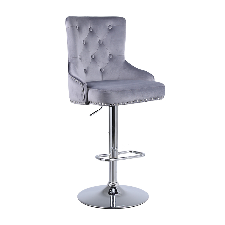 Good Quality Modern vintage velvet modern design bar stool