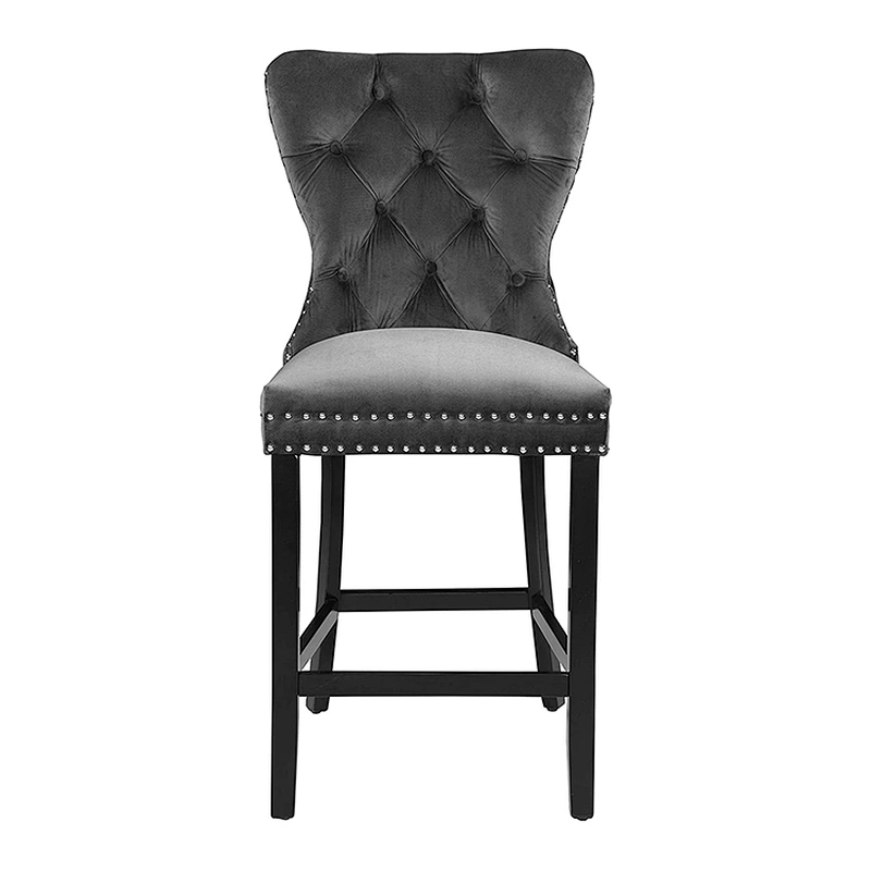 Nordic Antique Classical High Kitchen Counter height bar stools