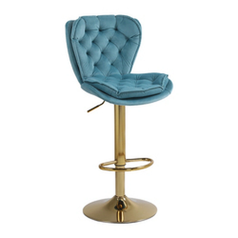 Home Modern Luxury Factory price wholesale fabric bar stool with back rest