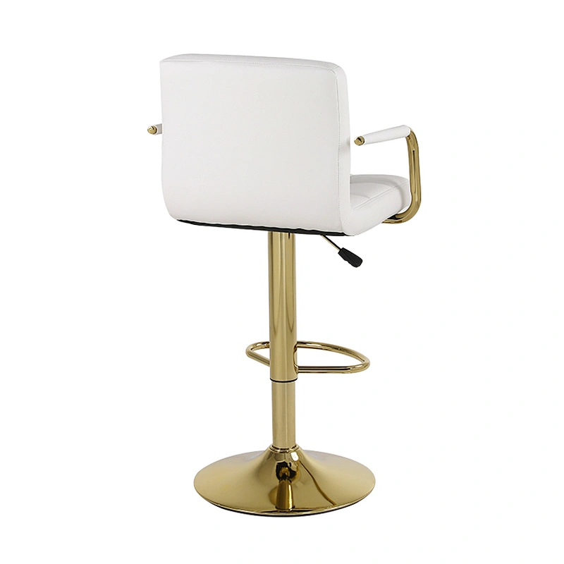 JIEMAX Cheap Furniture Bar Chairs Breakfast Colorful Leather swivel bar stool furniture