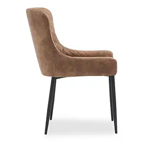 Modern Furniture upholstered luxury leather pu dining chair