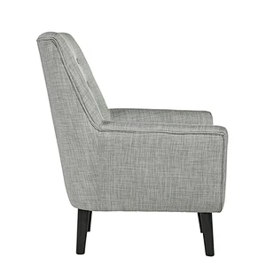 Modern style living room furniture velvet tufted accent chair