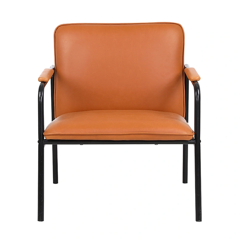 Can be customized Leather Accent Chairs Relaxing Armchair Single Sofa Chair Leisure Chair Living Room Furniture