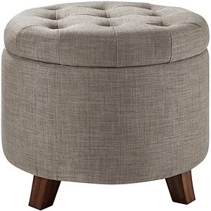 Dining room furniture Modern cheap pouffe ottoman custom logo footstool
