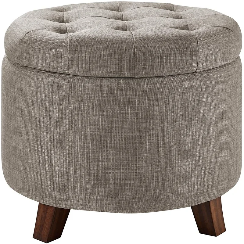 Dining room furniture Modern cheap pouffe ottoman custom logo footstool