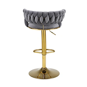 Swivel Bar Stool with Adjustable Height