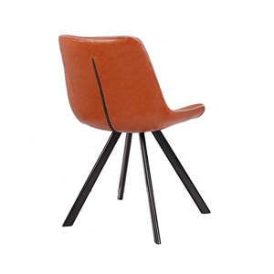 Hot Sale Modern outdoor leather dining room chair modern restaurant cafe chair outside