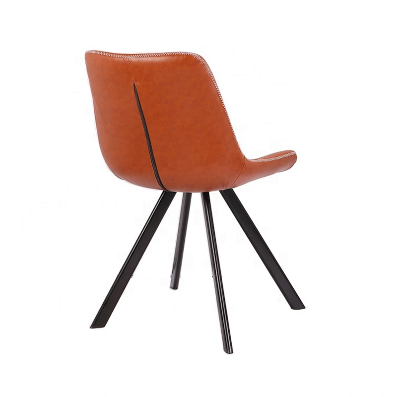 Hot Sale Modern outdoor leather dining room chair modern restaurant cafe chair outside