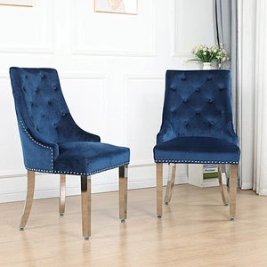 Modern Wholesale High End luxury nordic upholstered dining chair