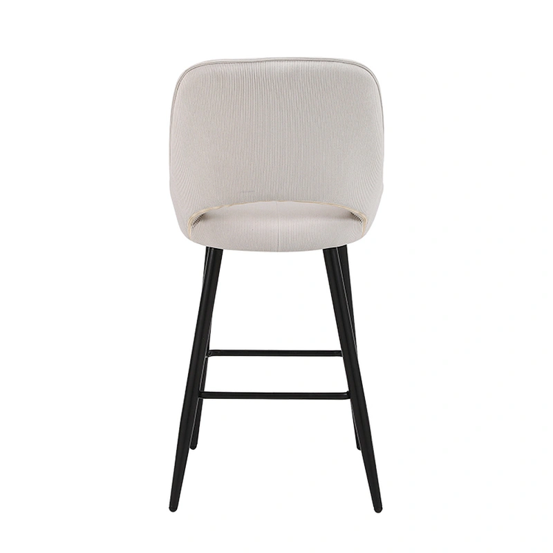 Hot selling modern high table bar chairs for restaurants hotels and bars set with luxurious gold leather bar stool chairs