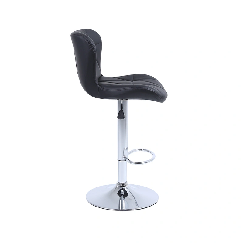 Modern Cheap Leather High Adjustable Height Counter swivel bar stool leather modern