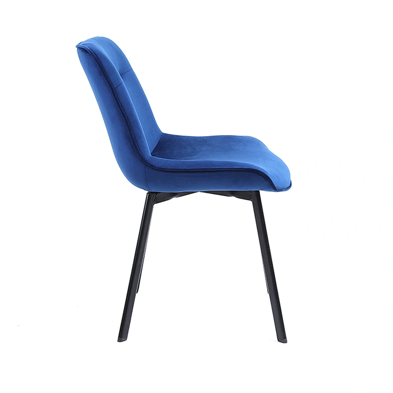 Cheap price hot sale home furniture modern dining chairs with metal legs