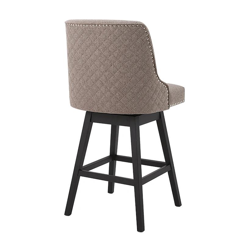 High back kitchen bar chair for breakfast living room furniture wholesaler