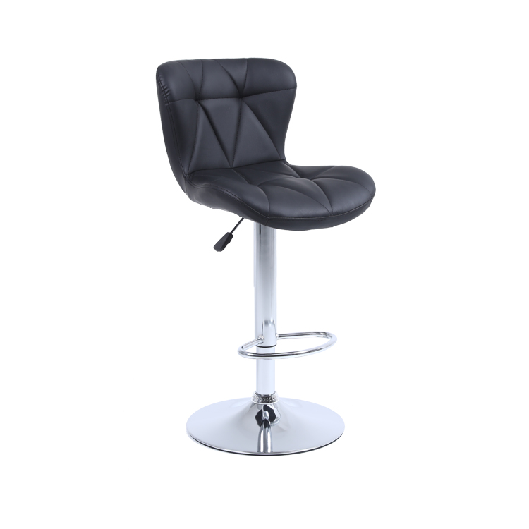 Modern Cheap Leather High Adjustable Height Counter swivel bar stool leather modern