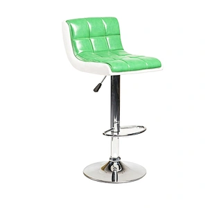 Cheap Luxury High Back cheap commercial leather bar stool chair for sale
