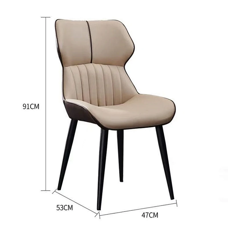 Wholesale Home Furniture coffee hotel Luxury Upholstered Soft back velvet fabric dining chair with metal legs