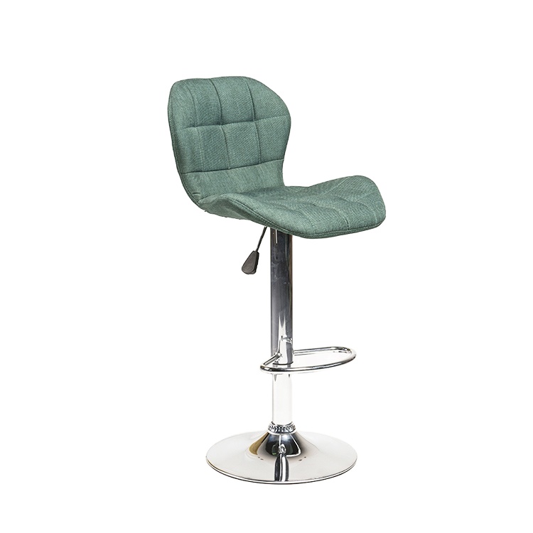 ANJI Jiemax Soft Cloth Low Price Good Quality Adjustable promotional fabric stool chair bar