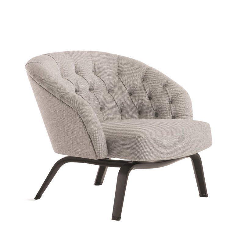Tufted Leisure Modern Furniture Velvet Armchair sofa single chair