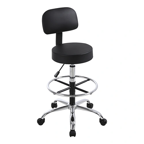 Adjustable modern saddle chair hydraulic beauty salon furniture Salon Saddle Rolling Stool
