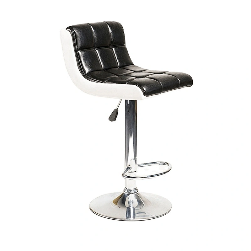 Cheap Luxury High Back cheap commercial leather bar stool chair for sale